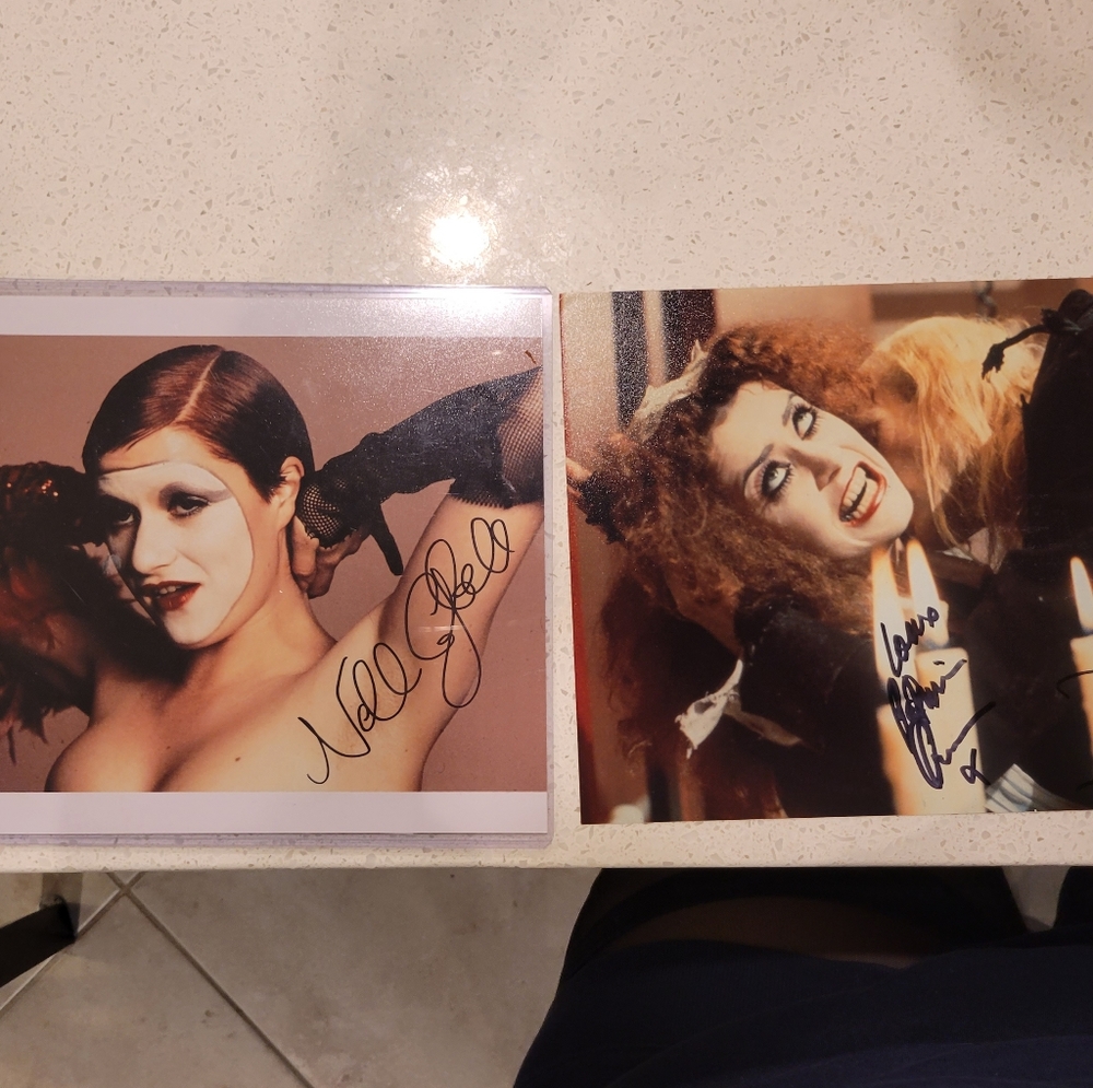 Rocky Horror Picture Show cast authentic autographs